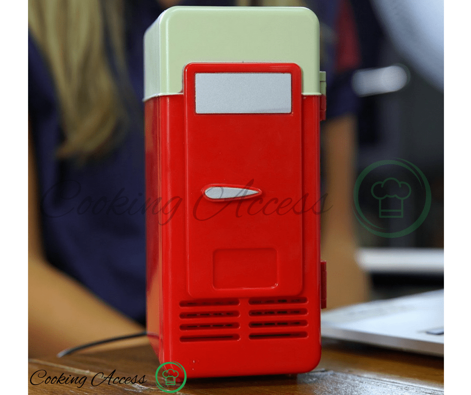 Mini Réfrigérateur, Portable Utile Alimenté Par Câble USB Mini Réfrigérateur  USB Multifonctionnel Pour Voiture Pour Bureau 