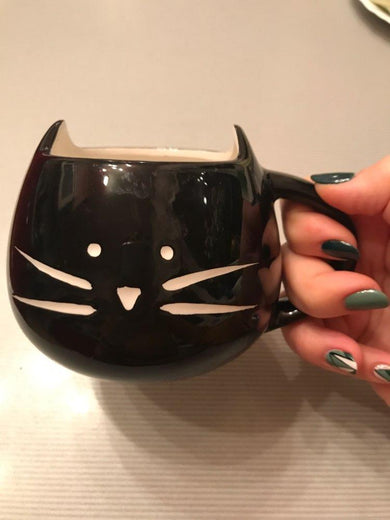 Tasse chaton en porcelaine