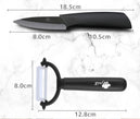 Coffret 4 couteaux céramiques : Black Edition