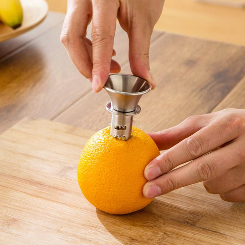 Presse à main manuelle en acier inoxydable presse-citron presse-agrumes  fruits Orange jus d'agrumes outil 
